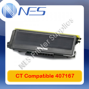 CT Compatible 407167 BLACK Toner Cart=>Lanier/Ricoh SP100e/SP100SUe/SP100 (1.2K)